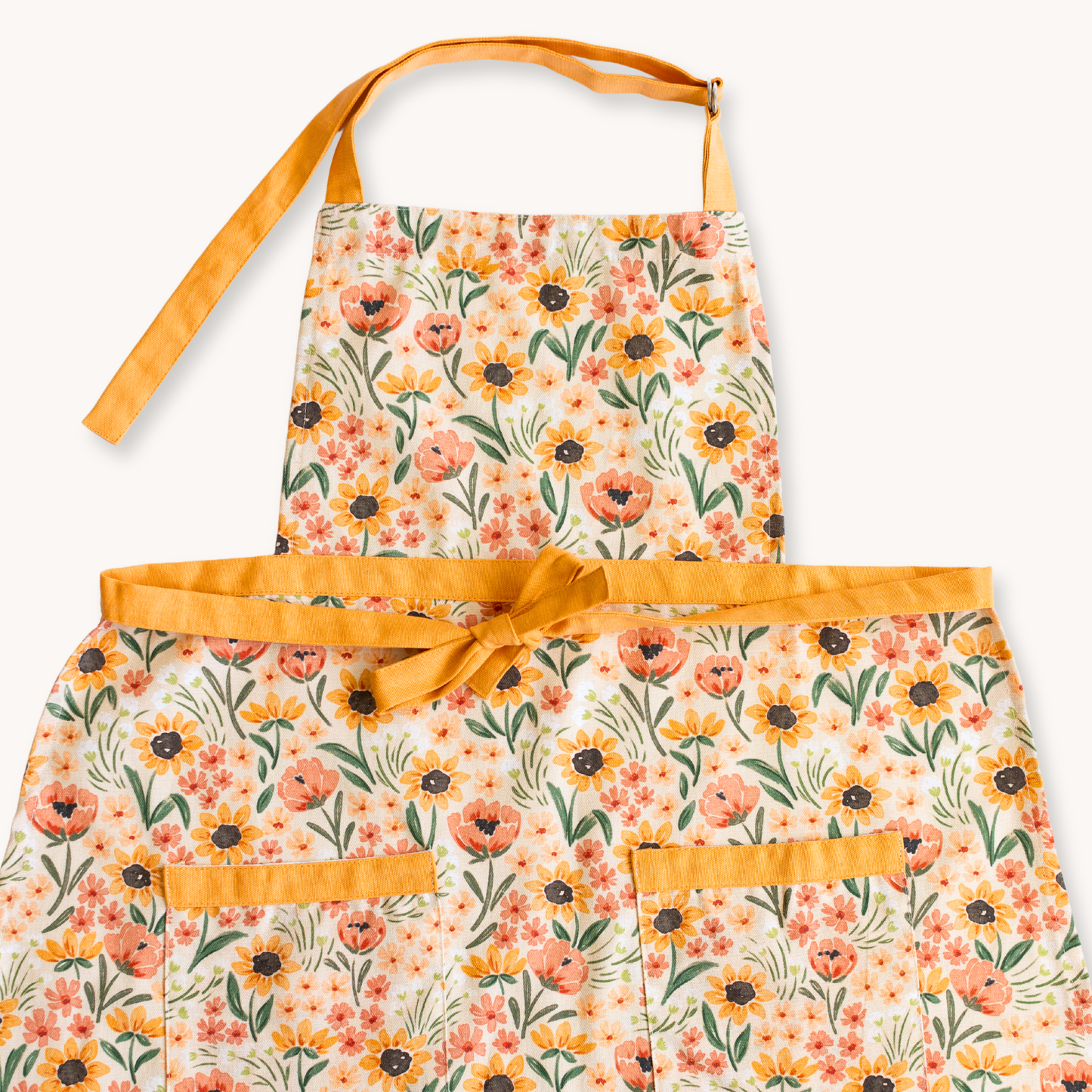 Sunny Poppies Apron