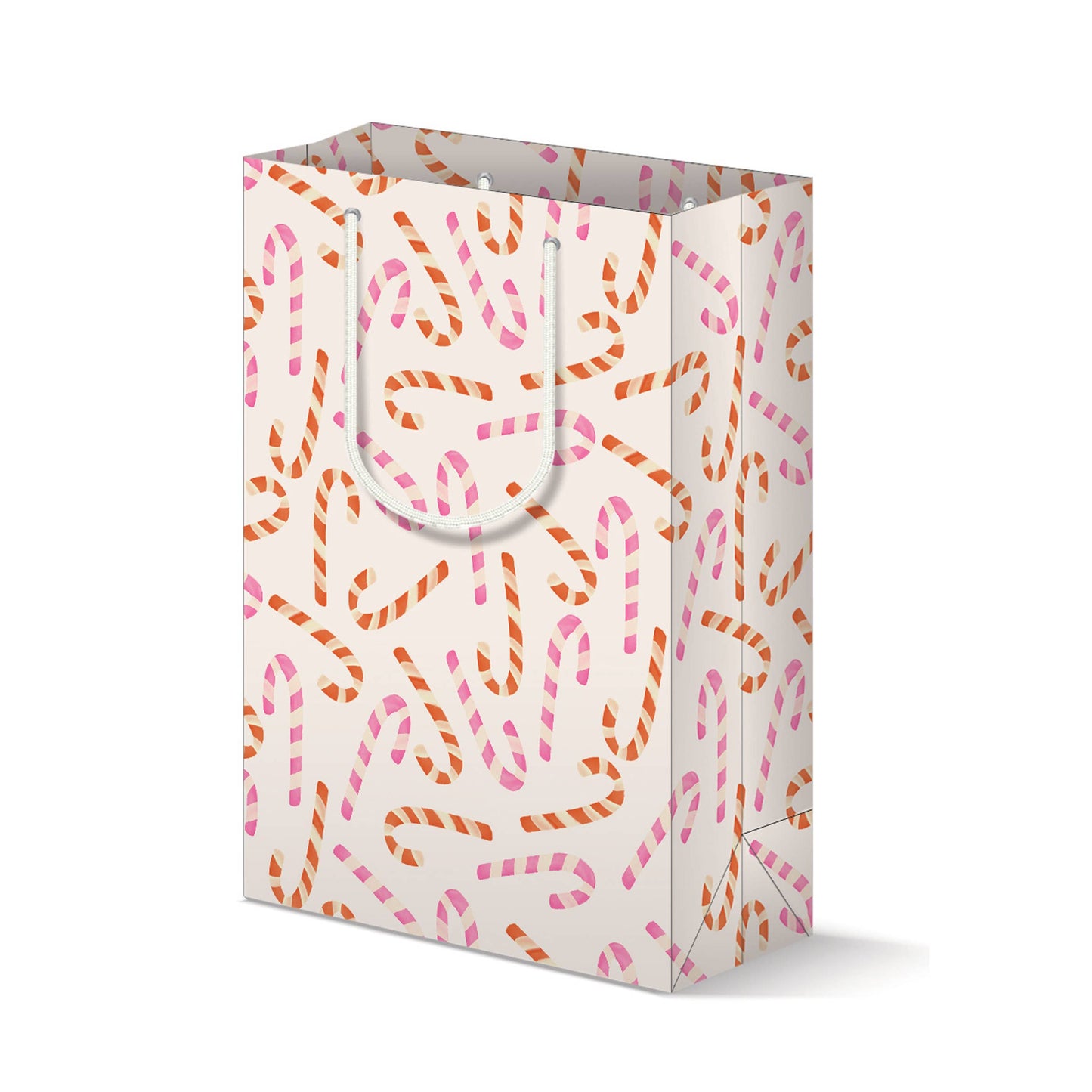 Christmas Candy Canes Holiday Gift Bag
