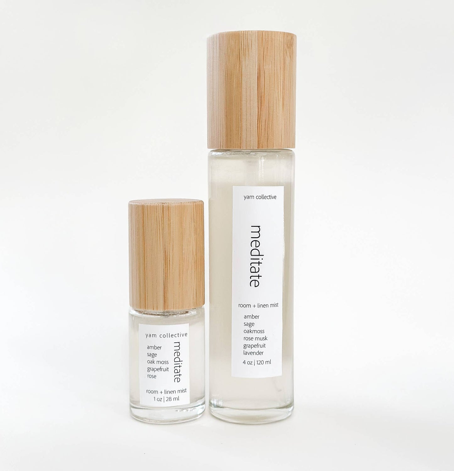 Meditate - 1 oz Oakmoss + Amber Room & Linen Mist
