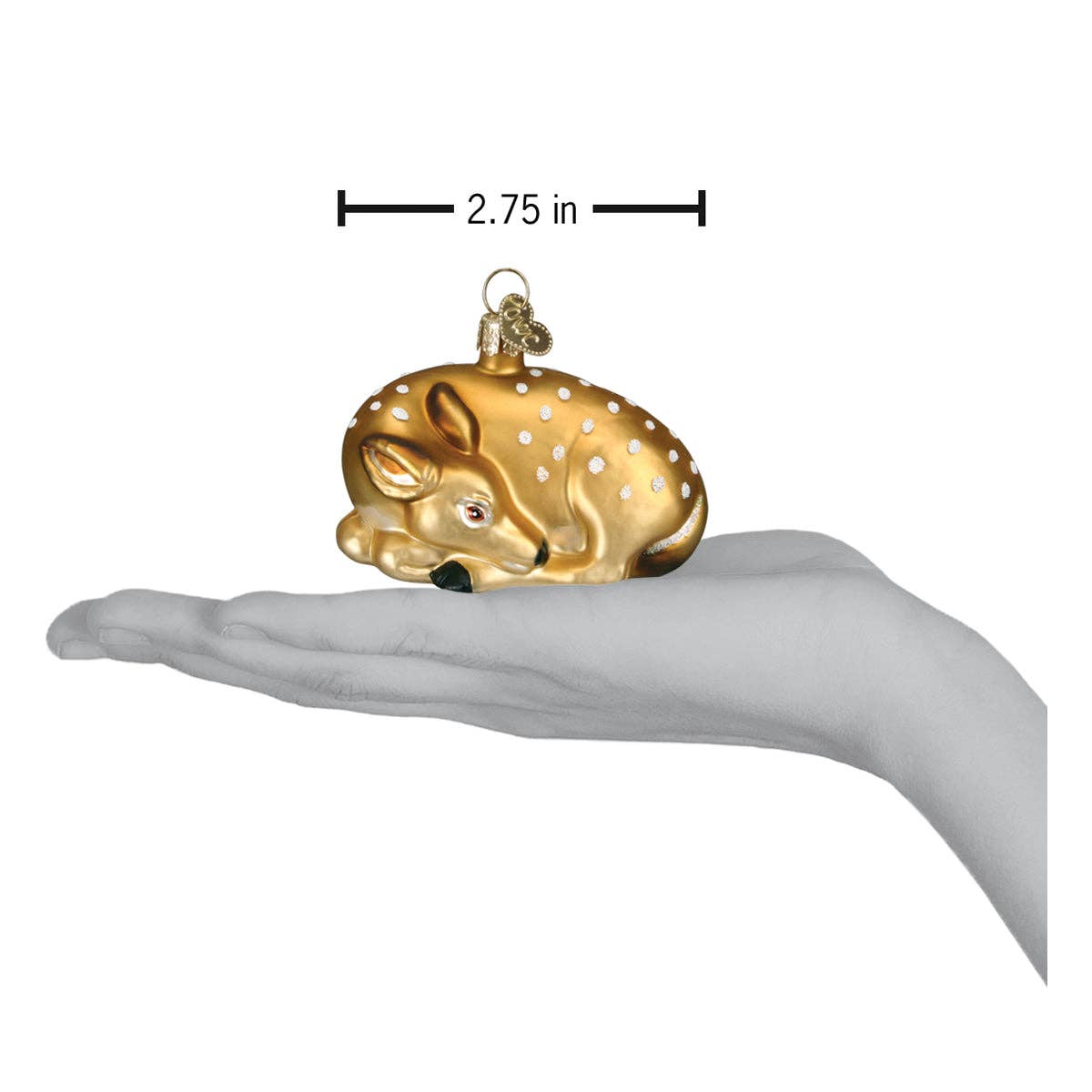 Fawn Ornament: 12201 / 12_7.2_6_9_S / 2 X 2.75 X 1.5