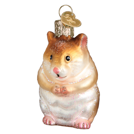 Hamster Ornament: 12530 / 12_7.2_6_9_S / 2.75 X 1.5 X 1.5
