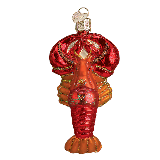 Lobster Ornament: 12128 / 12_7.2_6_9_S / 4.25 X 2.25 X 1.5