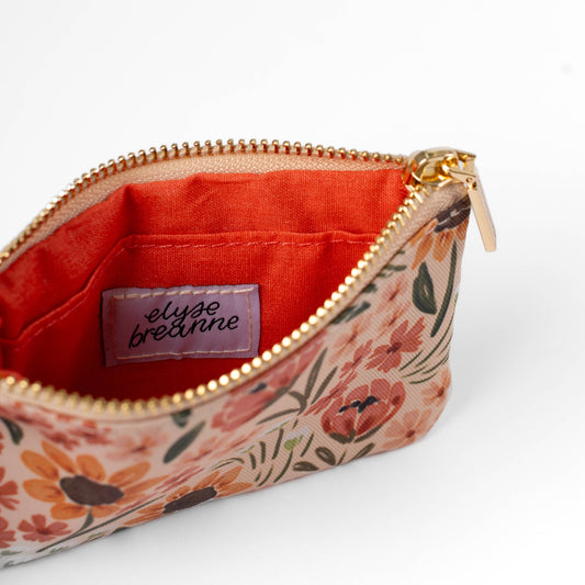 Sunny Poppies Coin Pouch