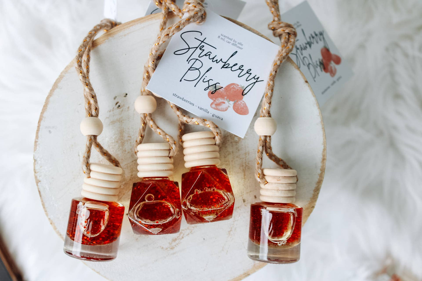 Strawberry Bliss Car Diffuser - kennedy and co