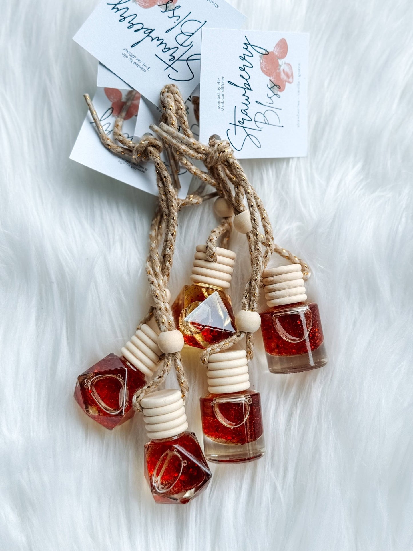 Strawberry Bliss Car Diffuser - kennedy and co