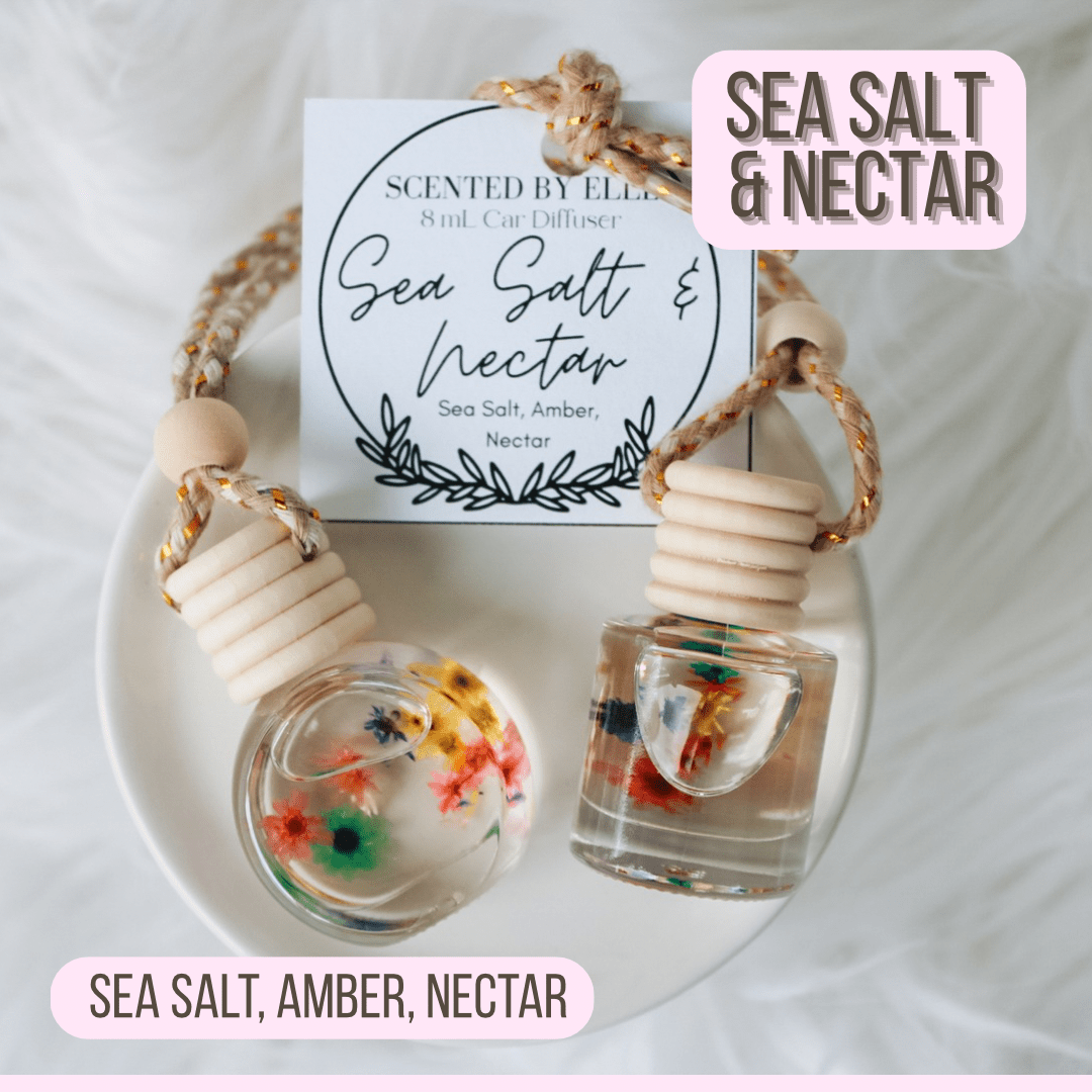 Sea Salt & Nectar Car Diffuser - kennedy and co