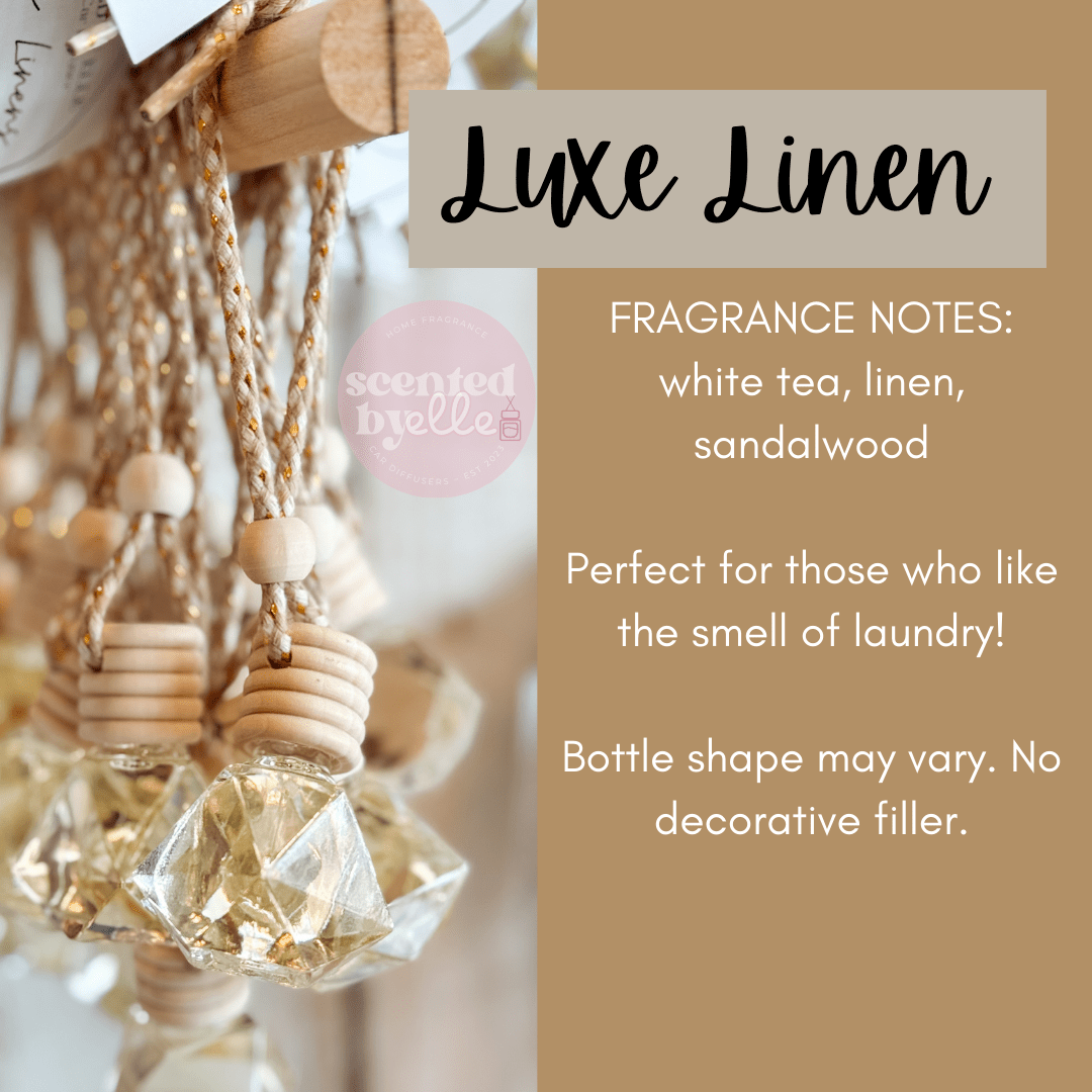 Luxe Linen Car Diffuser - kennedy and co