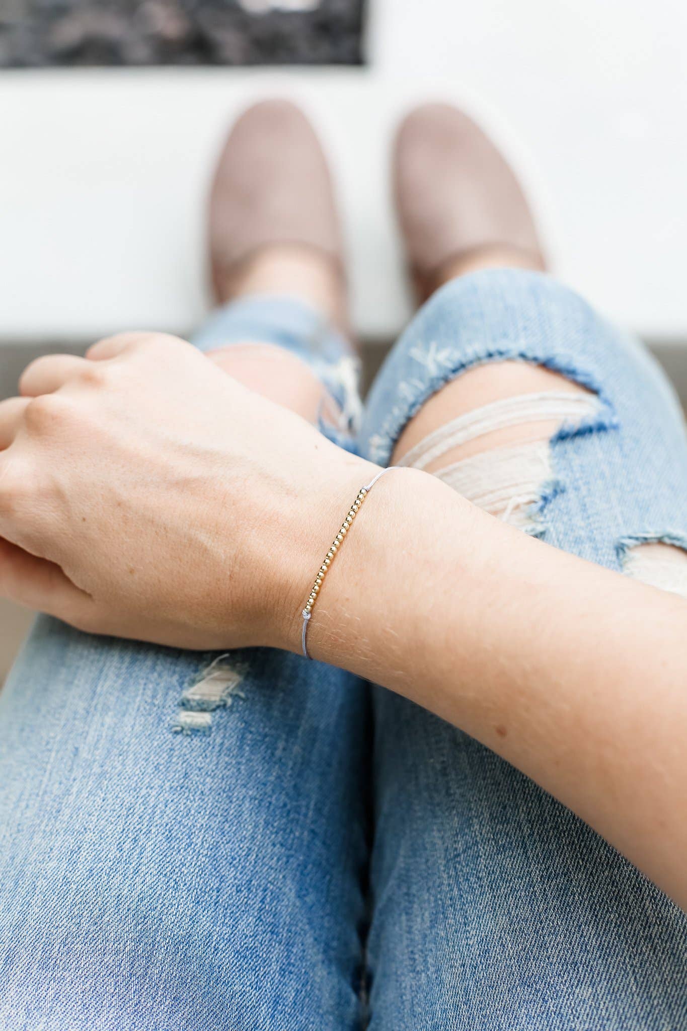 Sentiments Bracelet - GOLD - Thinking of You - kennedy and co