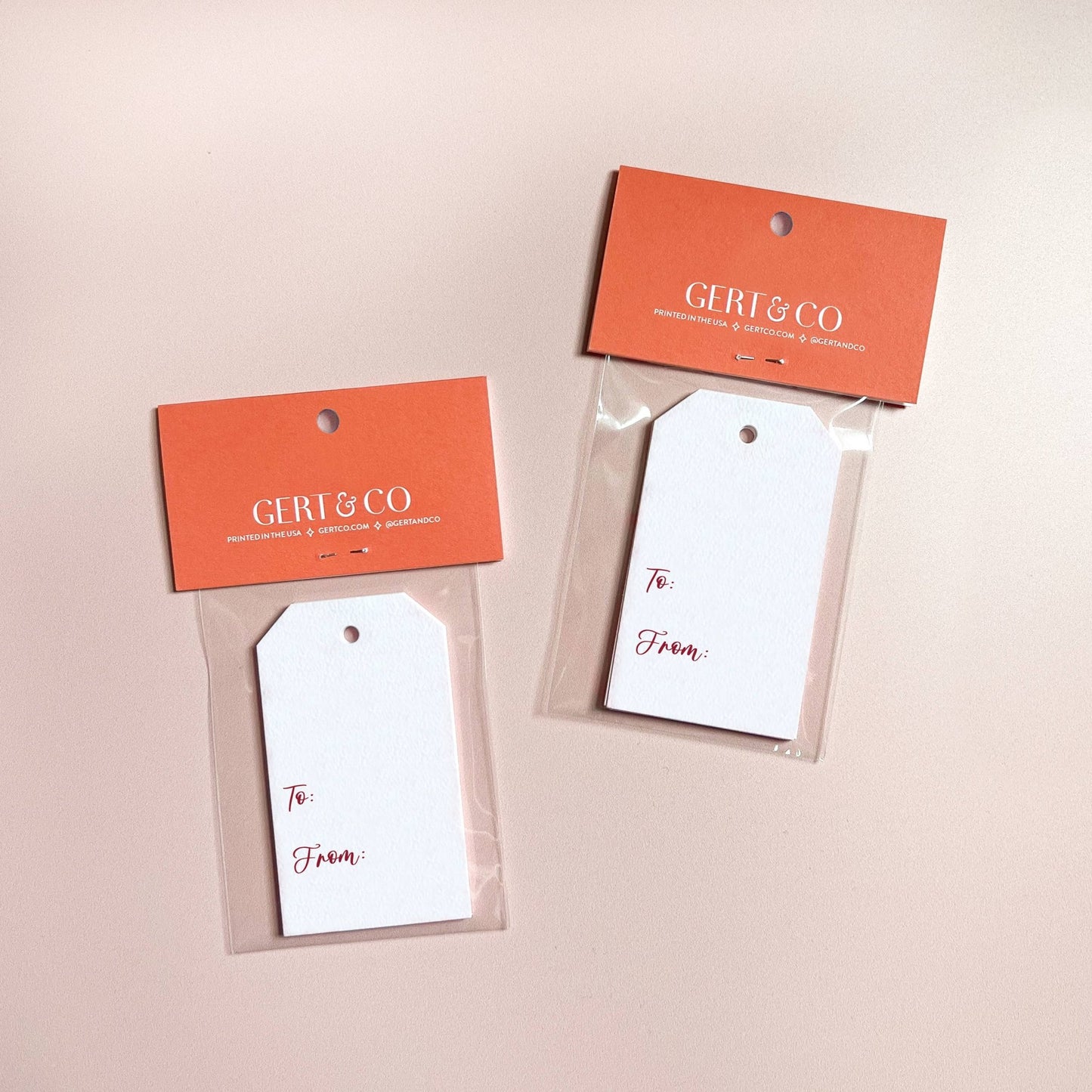 'With Love from Maine' Holiday Gift Tags | Maine Christmas - kennedy and co