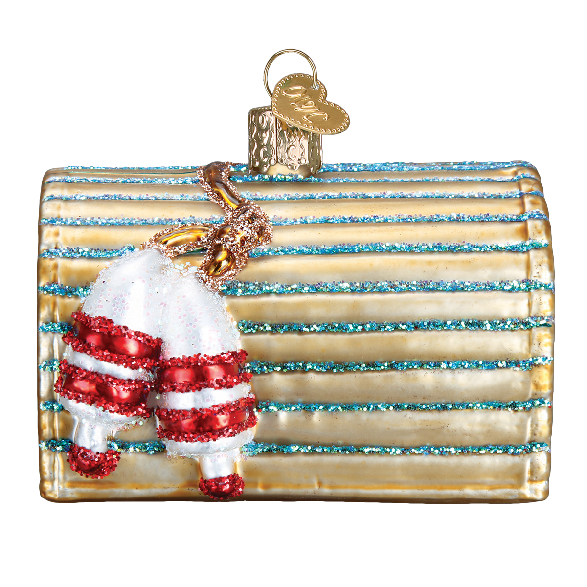 Lobster Trap Ornament: 44104 / 12_10_6_12.5_L / 2.5 X 2.25 X 3