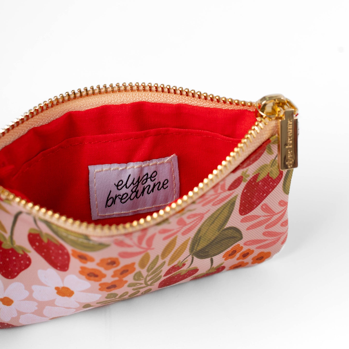 Strawberry Patch Coin Pouch