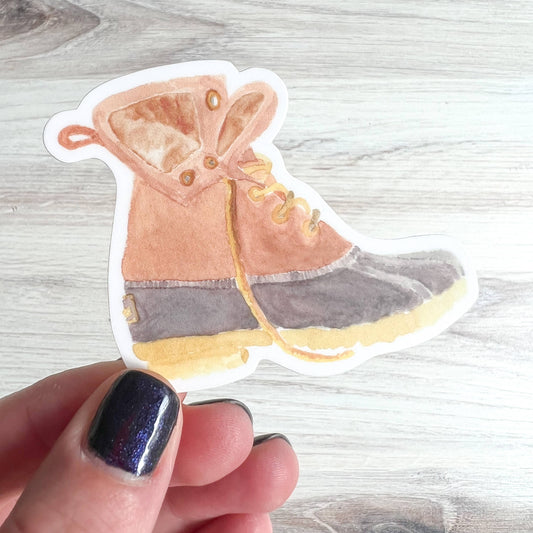 Bean Boot Sticker | Maine Sticker | 2.4" x 3"
