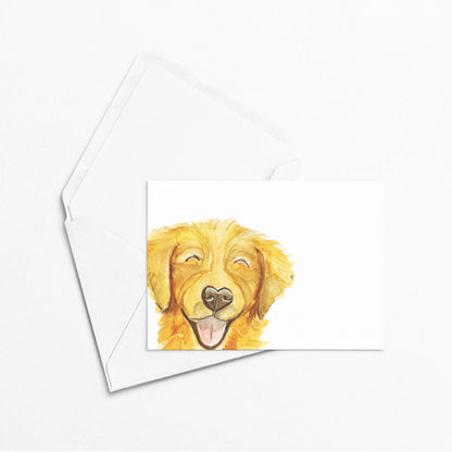 Golden Retriever Mini Card