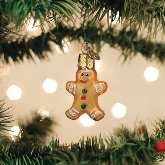 Mini Gingerbread Man Ornament: 87003 / 12_4_6_5 / 2 X 1.25 X 0.5