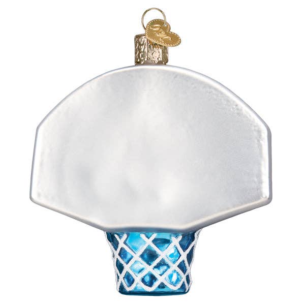 Basketball Hoop Ornament: 44164 / 12_8.8_6_11_S / 3.5 X 1.75 X 3.5