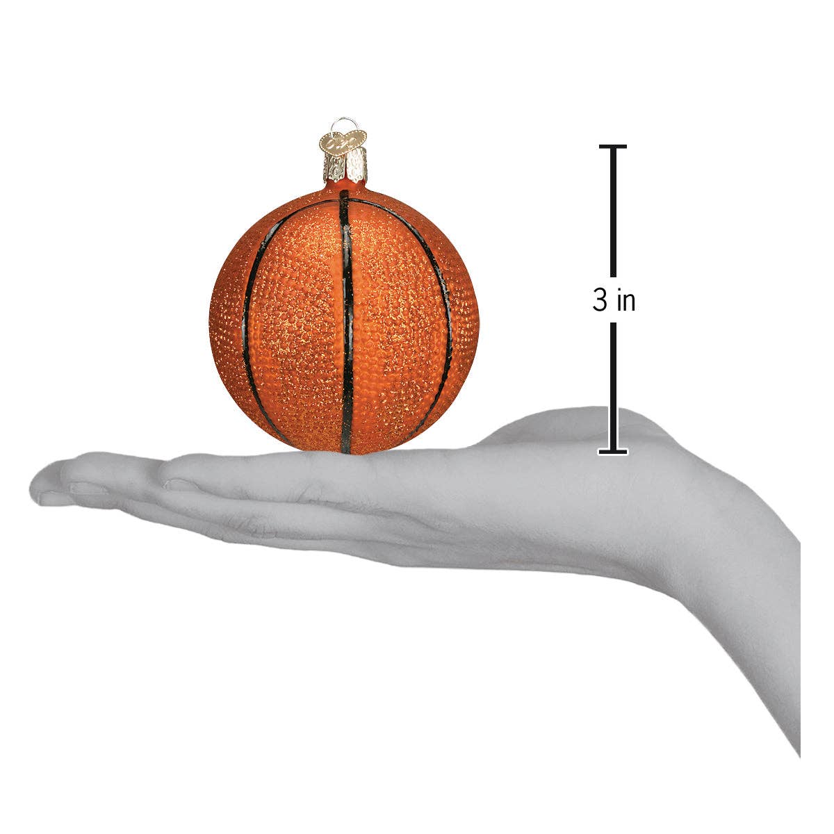 Basketball Ornament: 44010 / 12_7.2_6_9_L / 3 X 3 X 3