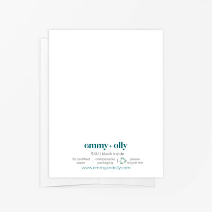 Greeting Card - Shitter's Full - holiday