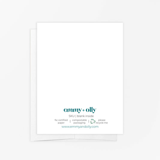 Greeting Card - Shitter's Full - holiday