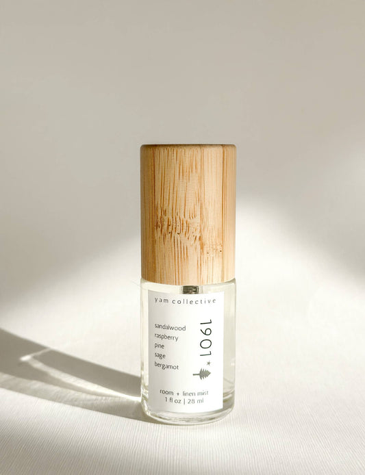 1901- 1 oz Pine + Fig Leaf Room & Linen Mist