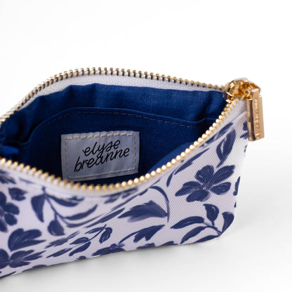 Porcelain Floral Coin Pouch