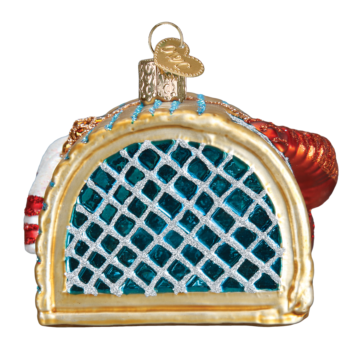 Lobster Trap Ornament: 44104 / 12_10_6_12.5_L / 2.5 X 2.25 X 3