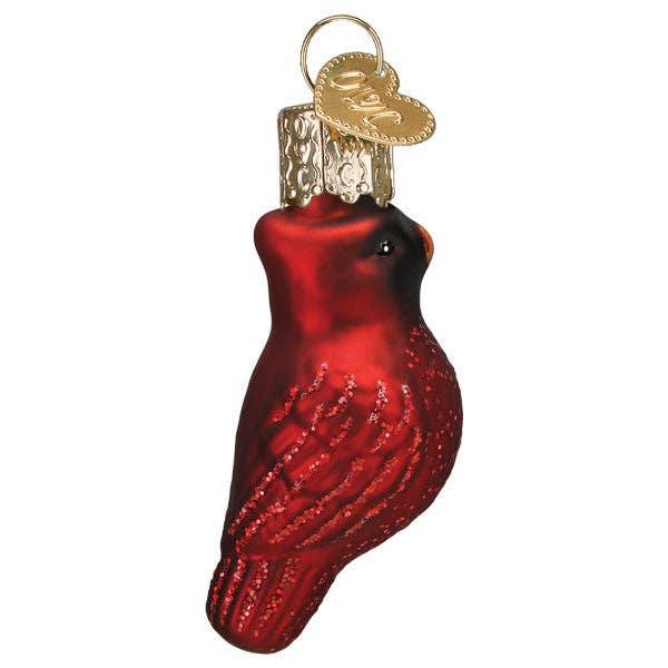 Mini Red Cardinal Ornament: 85750 / 12_4_6_5 / 2.25 X 1 X 1.25