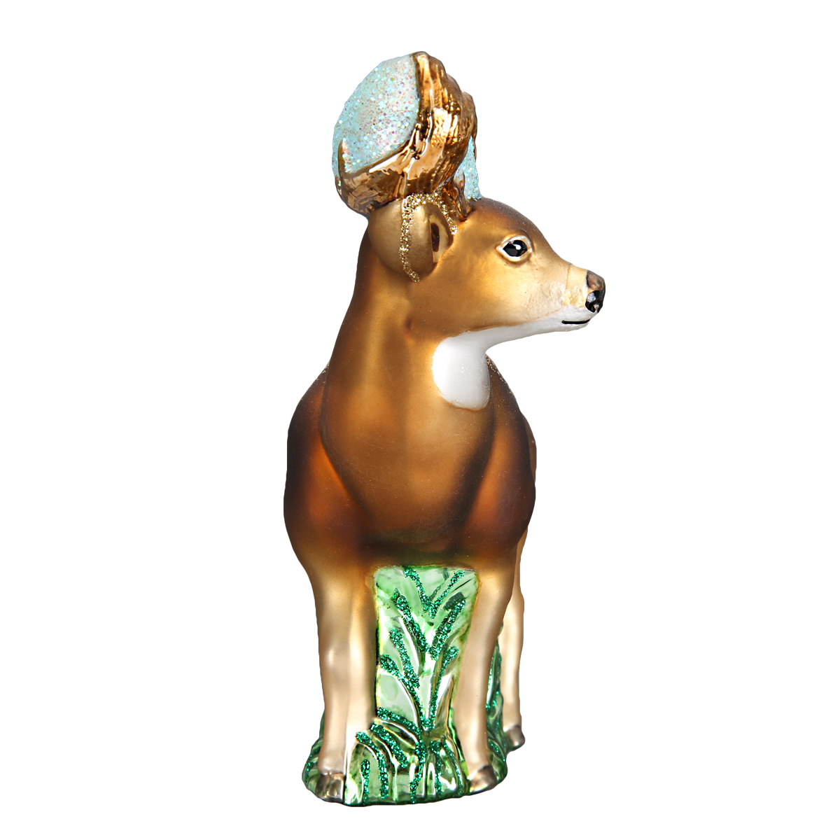 Whitetail Deer Ornament: 12162 / 12_10_6_12.5_L / 4.25 X 3.75 X 1.5
