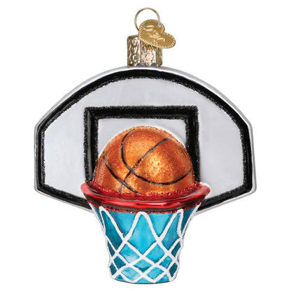 Basketball Hoop Ornament: 44164 / 12_8.8_6_11_S / 3.5 X 1.75 X 3.5