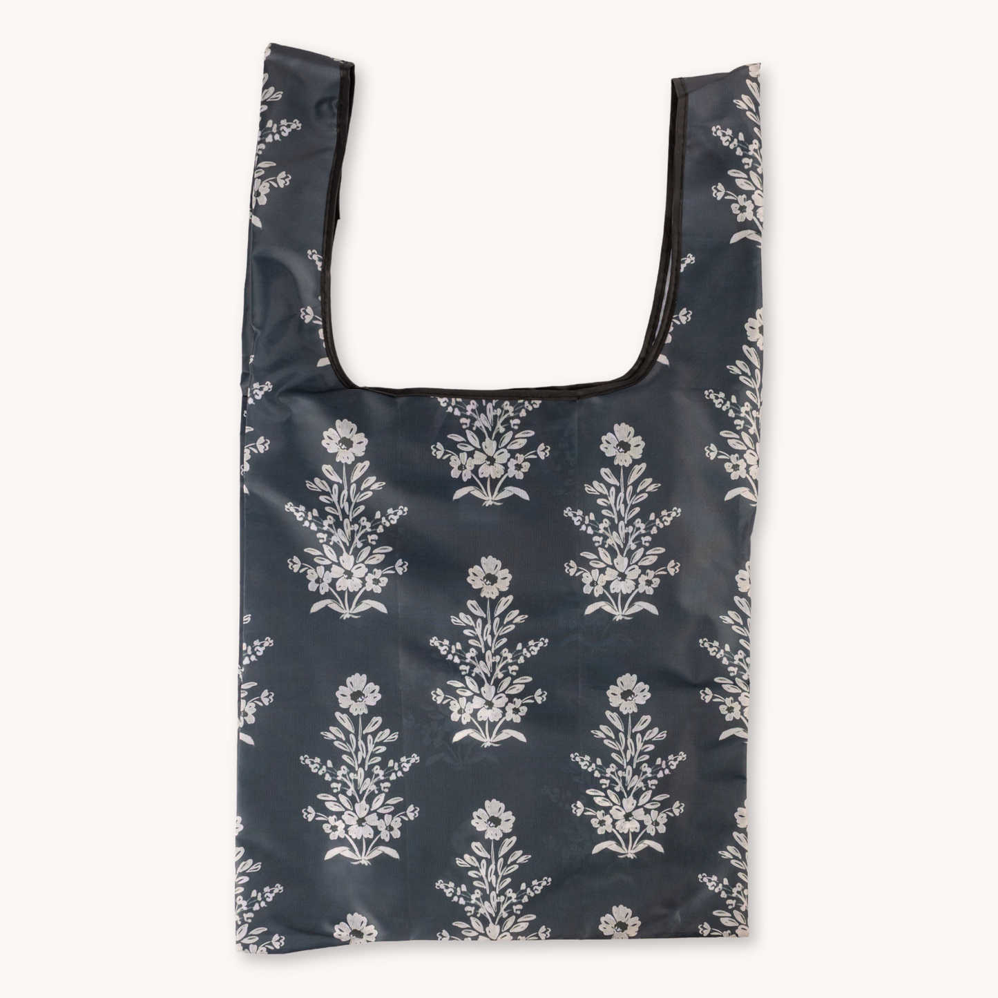 Midnight Damask Reusable Bag: Regular