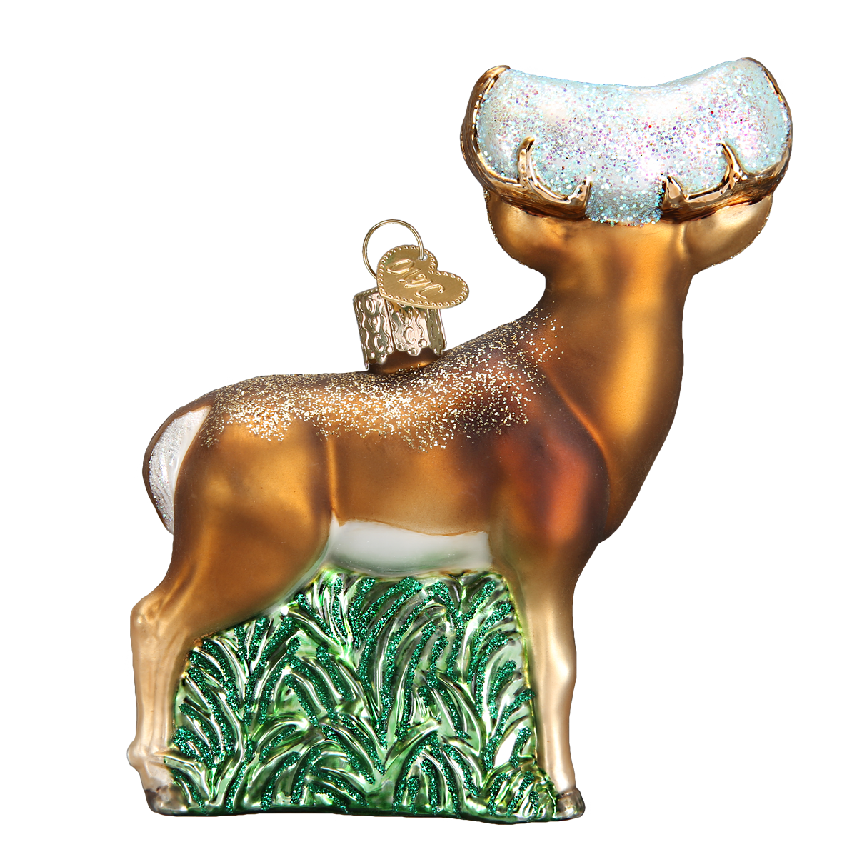 Whitetail Deer Ornament: 12162 / 12_10_6_12.5_L / 4.25 X 3.75 X 1.5