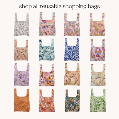 Rainbow Garden Reusable Bag: Large