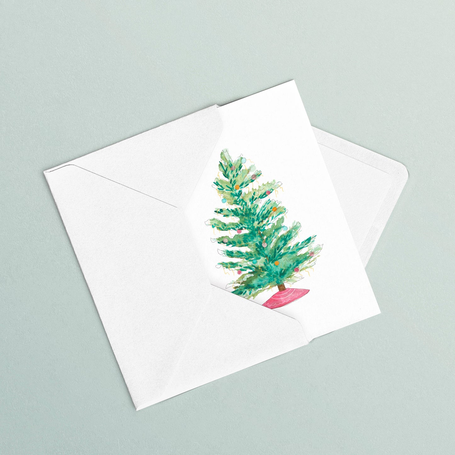 Christmas Tree Mini Card