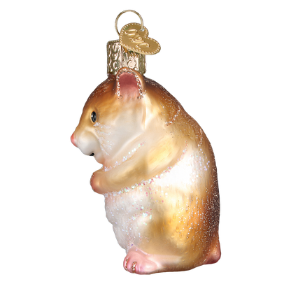 Hamster Ornament: 12530 / 12_7.2_6_9_S / 2.75 X 1.5 X 1.5