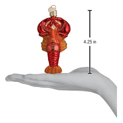 Lobster Ornament: 12128 / 12_7.2_6_9_S / 4.25 X 2.25 X 1.5