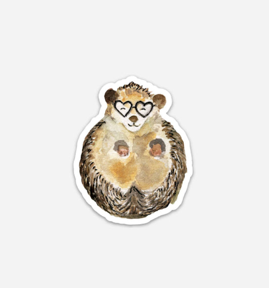 Sticker - Hearts for Hedgehog