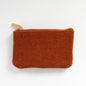 Terracotta Corduroy Coin Pouch
