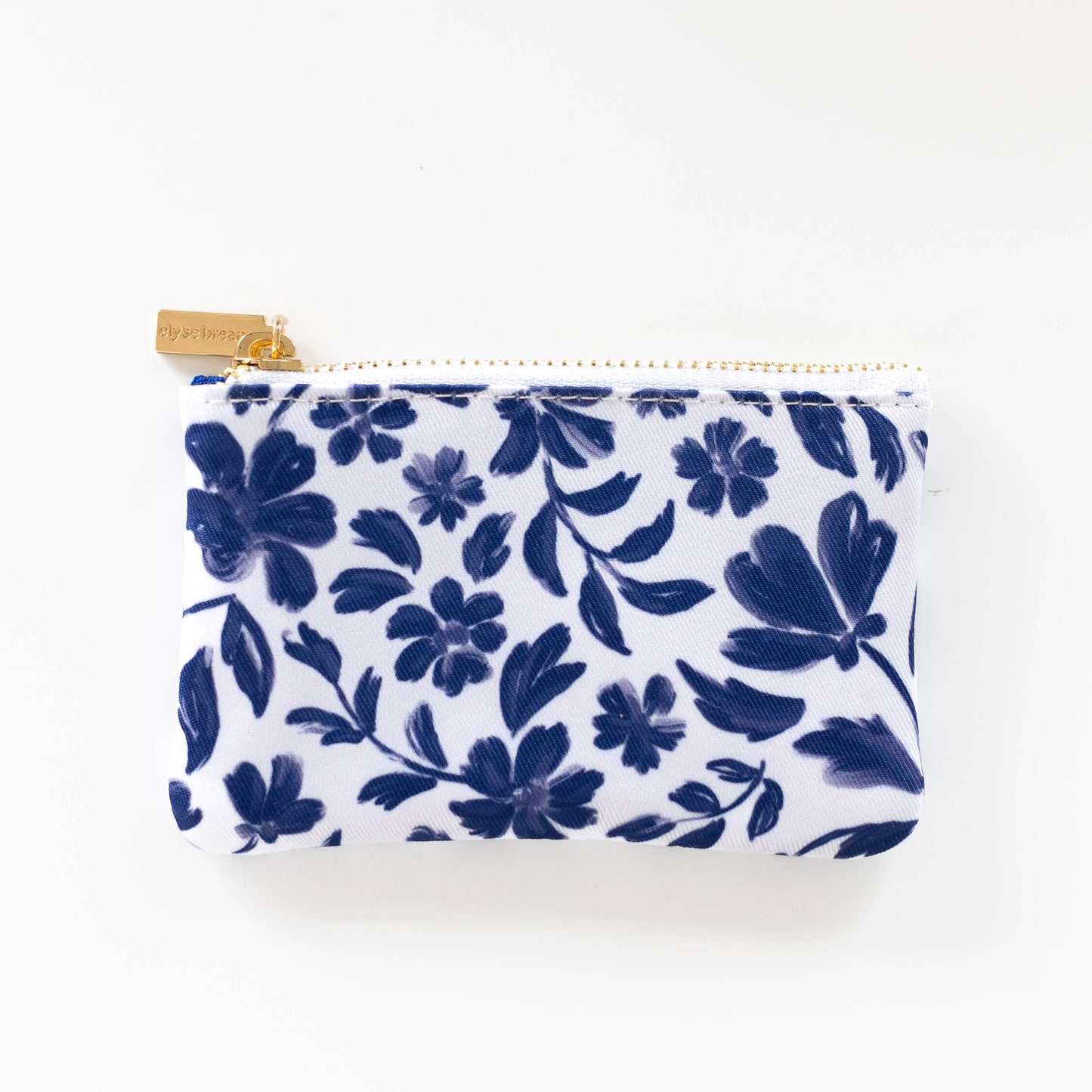 Porcelain Floral Coin Pouch