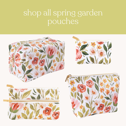 Spring Garden Coin Pouch