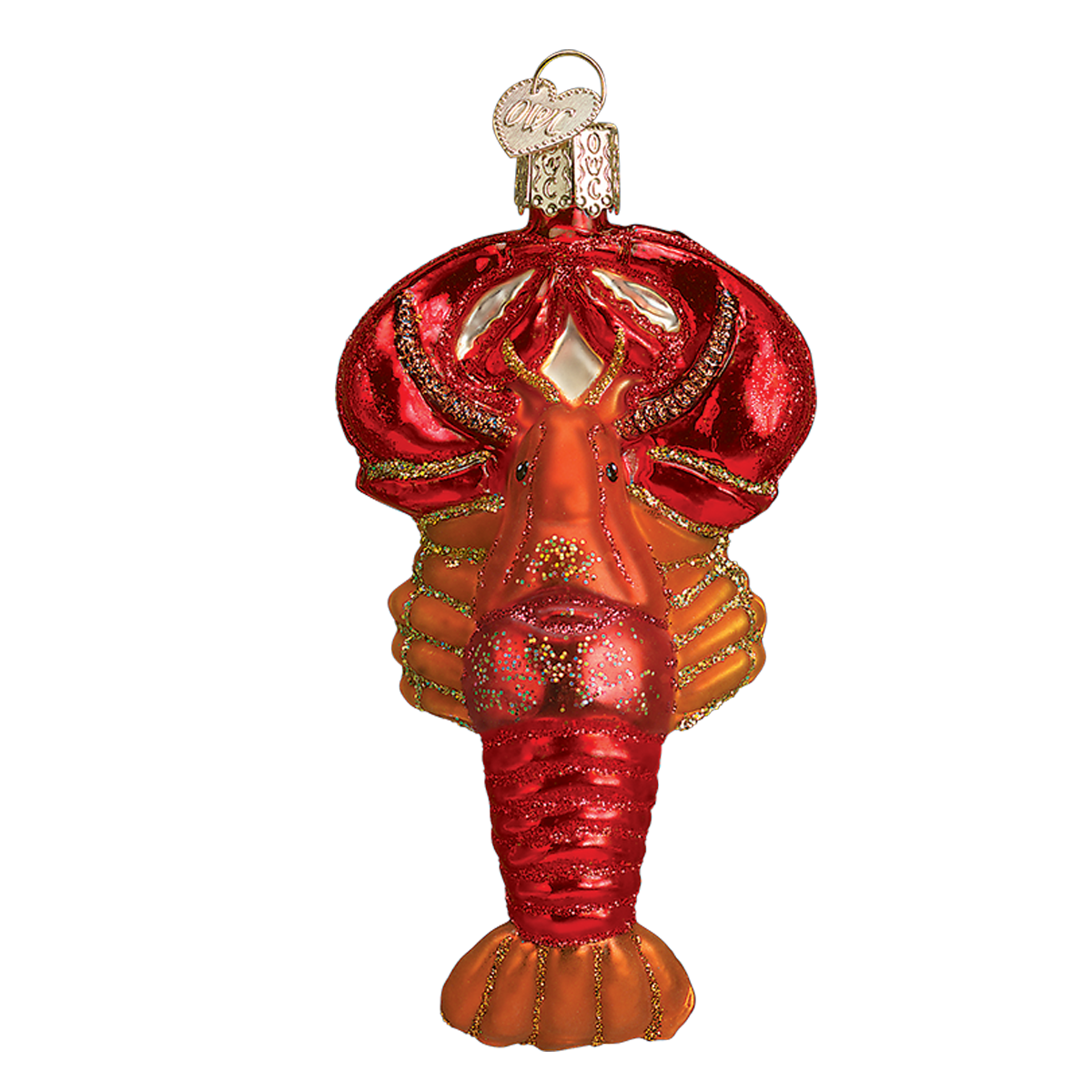 Lobster Ornament: 12128 / 12_7.2_6_9_S / 4.25 X 2.25 X 1.5