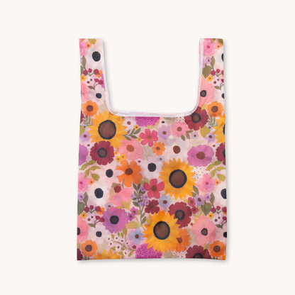 Rainbow Garden Reusable Bag: Large
