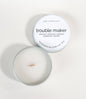 Trouble Maker -2 oz Patchouli & Palo Santo Travel Tin Candle