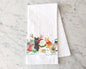 Christmas Cats Kitchen Towel - Holiday Tea Towel