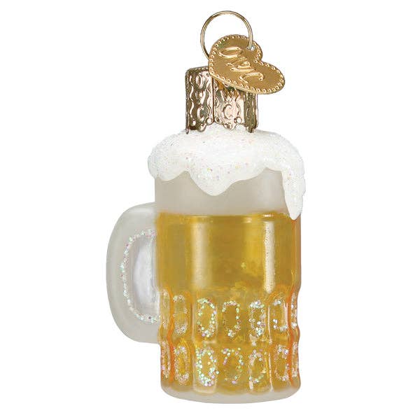 Mini Mug Of Beer Ornament: 87008 / 12_4_6_5 / 2 X 1.75 X 1