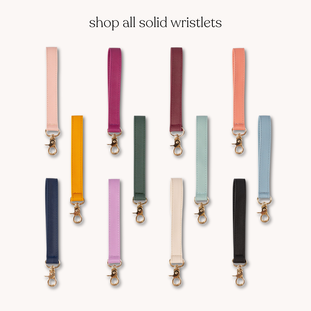 Rose Wristlet Keychain