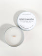 Wool Sweater - 2 oz Mahogany + Lilac Travel Tin Candle