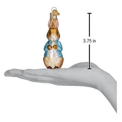 Peter Rabbit Ornament: 12686 / 12_10_6_12.5_S / 3.75 X 1.5 X 1.5