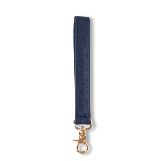 Navy Wristlet Keychain