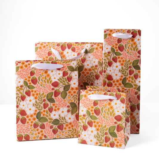 Strawberry Patch Gift Bag: Small