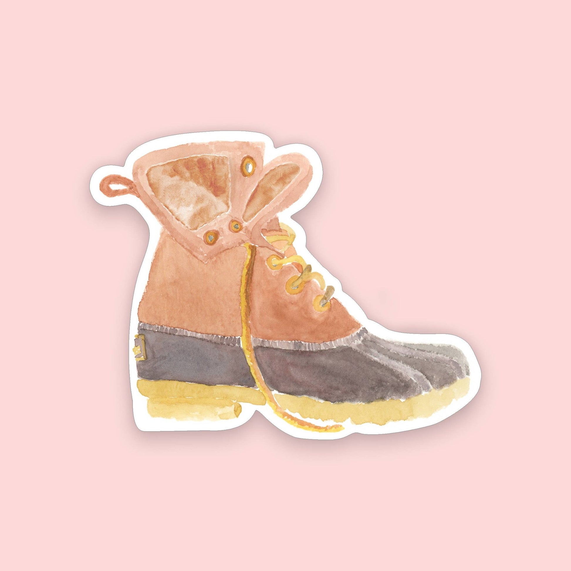 Bean Boot Sticker | Maine Sticker | 2.4" x 3" - kennedy and co