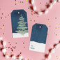 Whimsical Christmas Tree Holiday Gift Tags, Set of 8 - kennedy and co